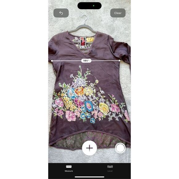 NWOT Johnny Was Sleeve Tab V-neck Tunic, Sm $189 D10 - Picture 9 of 9